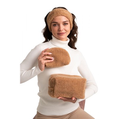 Набор косметичек Тедди кемел