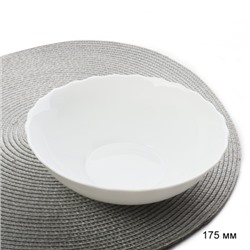 Салатник 650 мл 175 мм белый / HW-70YF-White /уп 48/