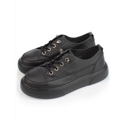 03-SD8-3D BLACK Полуботинки спортивные женские