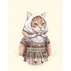 Набор из 3-х кухонных полотенец рогожка Матильда