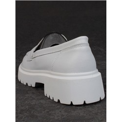 03-PDD178-5 LT. GRAY Полуботинки женские (натуральная кожа)