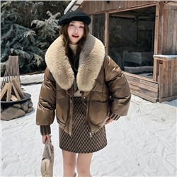 Cute Woman  Куртка с меховым воротником  M-B117