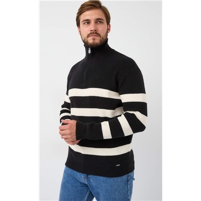 Джемпер F421-1545 black-white