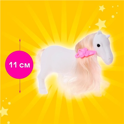 Игрушка «Пони» с куклой, с аксессуарами