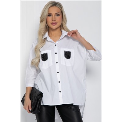 Рубашка Этьен (белая) Б12613-10