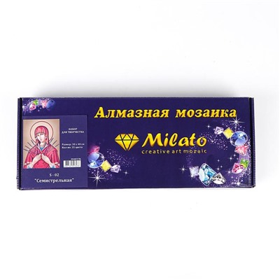 Алмазная мозаика «Семистрельная», 30 × 40 см, 34 цвета