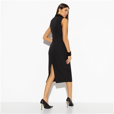 Платье-футляр элегантное, Поцелуй удачи (с манжетами)