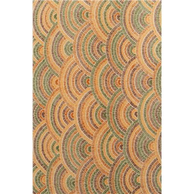 Комплект штор "Amina coor culla", оранжевый (naranja), 160*250 см (df-200499-gr)