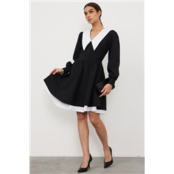 Платье Катерина (черное) П12784М