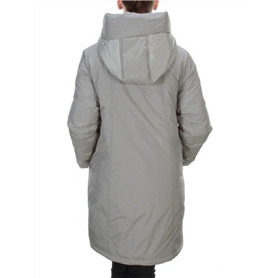 21-975 GREY Пальто зимнее женское AIKESDFRS (200 гр. холлофайбера)