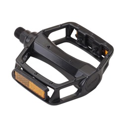 Педаль для MTB MIXIEER MX-P803 алюминиевая, чёрный цвет, картридж. ось 2S из бористой стали, сталь. подшипники, рефлектор, 100х108мм, 9/16, /уп 50/