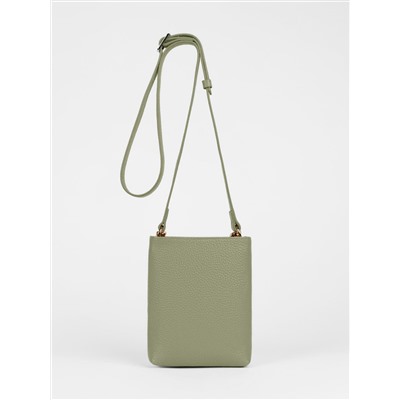 Женская кожаная сумка Richet 3258LG 978 Зеленый