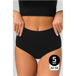 Женские трусы-слипы с высокой посадкой 5шт. Happyfox