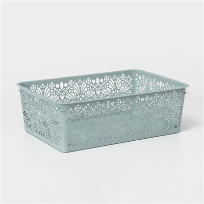 Корзина для хранения Floral, 30×19.5×9.5 см, МИКС