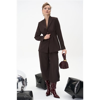 Брюки Клио (шоколадный)