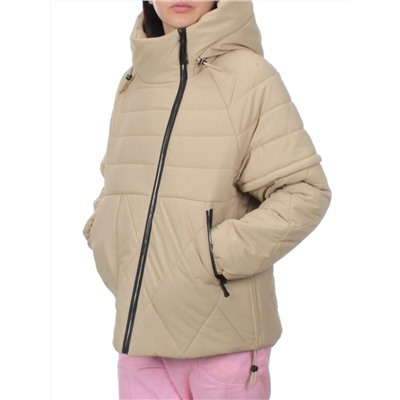 270 BEIGE Куртка зимняя облегченная женская (верблюжья шерсть)