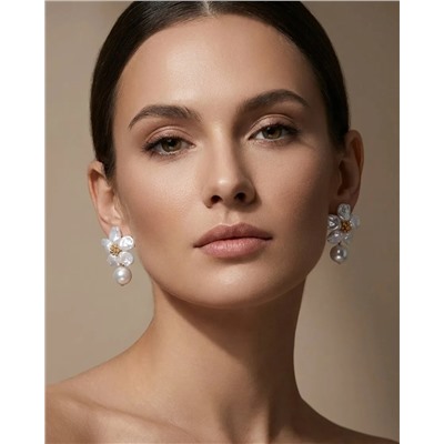 Стильные серьги