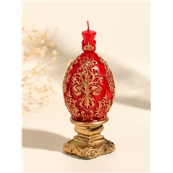 Свеча декоративная «Пасхальное яйцо с орнаментом», 5×12 см, 95 г