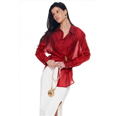 Рубашка KaVaRi 4028.1 красный