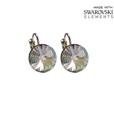 Серьги с кристаллами Swarovski