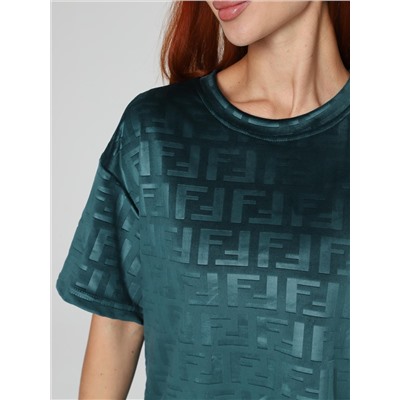 Элнора-Жаккард - костюм изумруд