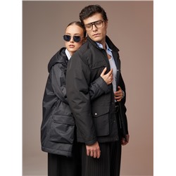 Плащ женский черный