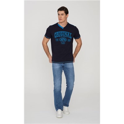 Футболка F911-06-310 d.blue