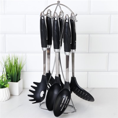 Кухонный набор 7 предметов на подставке / SRE-159 /уп 24/