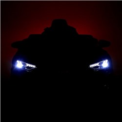 Электромобиль Audi RS e-tron GT, EVA колёса, кожаное сидение, цвет синий
