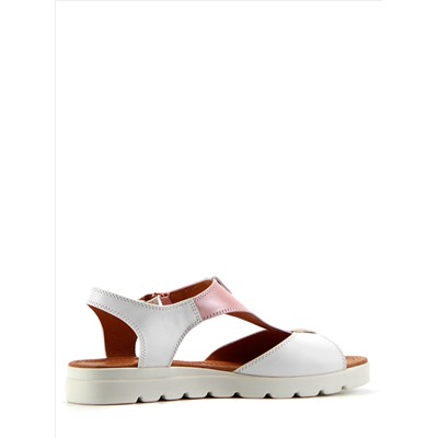 Босоножки ED'ART 2001.115'w.white-pink R