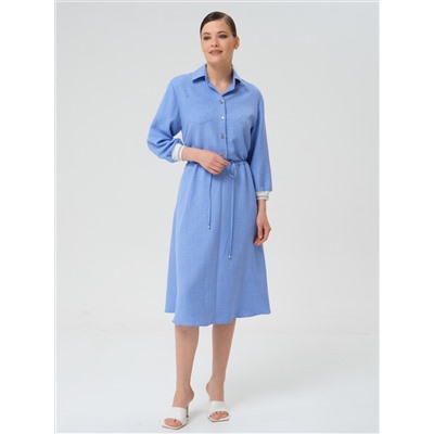 Платье миди с рукавом 3/4