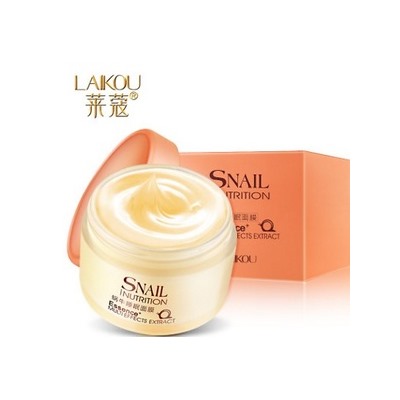 91583 LAIKOU NUTRITION Ночная маска для лица с улиточным экстрактом, 75 г