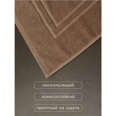 Коврик махровый SL HOME: Basic «Саббиа», 50×70 см, хлопок 100%