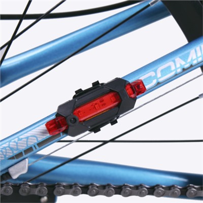 Фонарь задний COMIRON TA15 корпус: пластик, IPX4; свет: COB(5LED), 30lm; USB; четыре режима, OPP. АКЦИЯ/уп 100/600/
