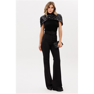 Брюки EOLA 2925.3 черный_меланж