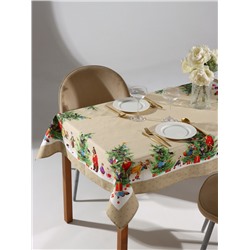 Скатерть новогодняя «Этель» Noble Christmas, 150×110±2 см с ГМВО, 100% хлопок, саржа 190 г/м²