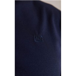 Футболка-поло F411-07-5122 d.blue