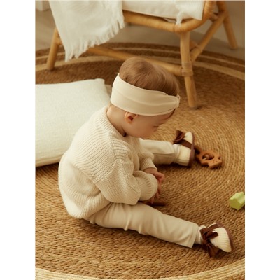 Легинсы SL HOME, рост 62-68 см, бежевые