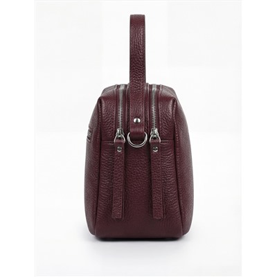 Женская кожаная сумка Richet 3253LN 806 Бордовый