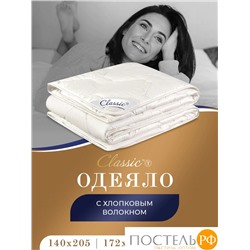 Classic by T ДЕМЕТРА Одеяло 172х205, 1пр., см.хлопок/хлопок/микровол.