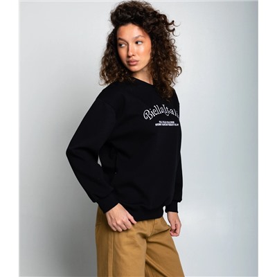 Свитшот #КТ1709, чёрный