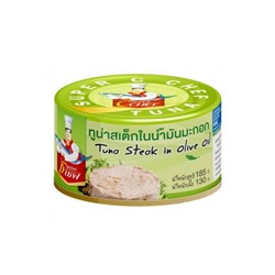 Стейк из тунца в оливковом масле Super C Chef 130 гр