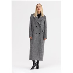 Пальто женское серый