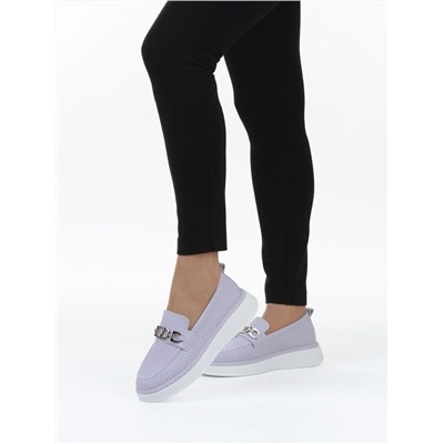 06-YE286-3 PURPLE Туфли женские (натуральная кожа)