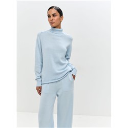 Джемпер водолазка HANNA, Голубой