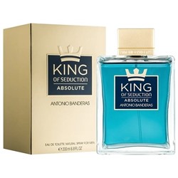 ANTONIO BANDERAS KING OF SEDUCTION ABSOLUTE edt (m) 200ml
