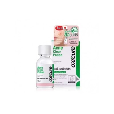 Средство для лечения прыщей и акне OXECURE Acne Clear Potion 15 мл