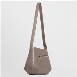 Женская кожаная сумка Richet 3155LN 350 Тауп