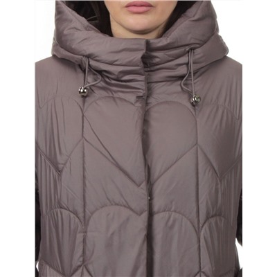 TR-2301 GRAY LILAC Пальто зимнее женское (верблюжья шерсть)