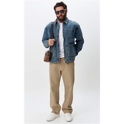 Куртка джинс F611-1260 d.blue